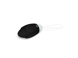 Черное виброяйцо IJOY Vibrating Love Egg 8,1 см, Ø 3,4 см-foto3