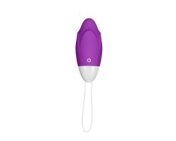 Пурпурное виброяйцо IJOY Vibrating Love Egg 8,1 см, Ø 3,4 см-foto4