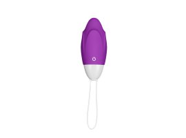 Пурпурное виброяйцо IJOY Vibrating Love Egg 8,1 см, Ø 3,4 см-foto2