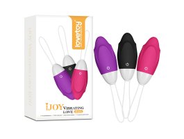 Пурпурное виброяйцо IJOY Vibrating Love Egg 8,1 см, Ø 3,4 см-foto2