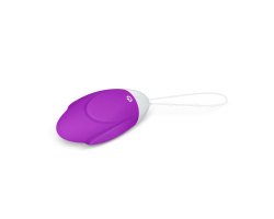 Пурпурное виброяйцо IJOY Vibrating Love Egg 8,1 см, Ø 3,4 см-foto3