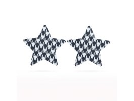 Набор дерзких пэстисов для груди в виде звезд Stars Nipple Pasties-foto4