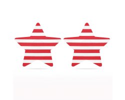 Набор дерзких пэстисов для груди в виде звезд Stars and Stripes Nipple Pasties-foto3