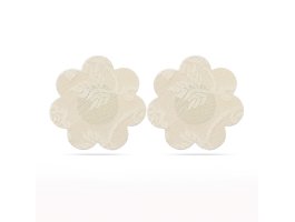 Набор кружевных пэстисов для груди Lace Heart and Flower Nipple Pasties-foto4