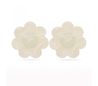 Набор кружевных пэстисов для груди Lace Heart and Flower Nipple Pasties Набор кружевных пэстисов для груди Lace Heart and Flower Nipple Pasties