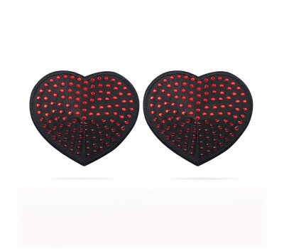 Обворожительные пэстисы в форме сердец со стразами Reusable Red Diamond Heart Nipple Pasties Обворожительные пэстисы в форме сердец со стразами Reusable Red Diamond Heart Nipple Pasties