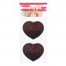 Обворожительные пэстисы в форме сердец со стразами Reusable Red Diamond Heart Nipple Pasties Обворожительные пэстисы в форме сердец со стразами Reusable Red Diamond Heart Nipple Pasties