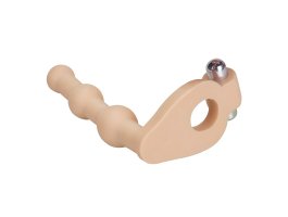 Насадка для двойного проникновения с вибрацией The Ultra Soft Bead 6 in-foto4