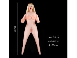 Кукла для секса с пышной грудью и открытым ротиком Boobie Super Love Doll-foto4