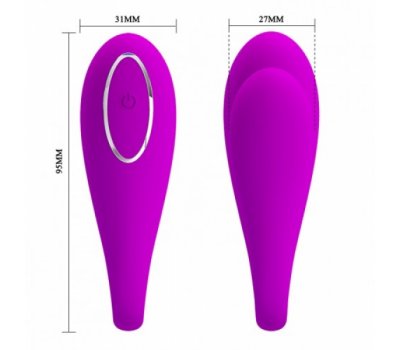 Вибратор для пар August с возможностью управления через смартфон