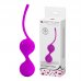 Вагинальные шарики со смещённым центром тяжести Pretty Love Kegel Tighten Up I, пурпурные Вагинальные шарики со смещённым центром тяжести Pretty Love Kegel Tighten Up I, пурпурные