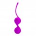 Вагинальные шарики со смещённым центром тяжести Pretty Love Kegel Tighten Up I, пурпурные Вагинальные шарики со смещённым центром тяжести Pretty Love Kegel Tighten Up I, пурпурные