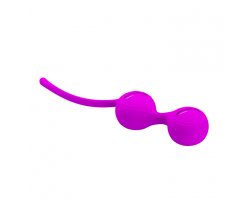 Вагинальные шарики со смещённым центром тяжести Pretty Love Kegel Tighten Up I, пурпурные-foto4