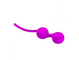 Вагинальные шарики со смещённым центром тяжести Pretty Love Kegel Tighten Up I, пурпурные-foto4