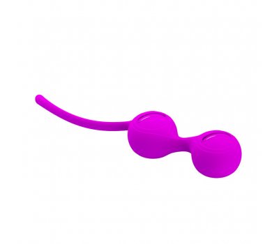 Вагинальные шарики со смещённым центром тяжести Pretty Love Kegel Tighten Up I, пурпурные Вагинальные шарики со смещённым центром тяжести Pretty Love Kegel Tighten Up I, пурпурные