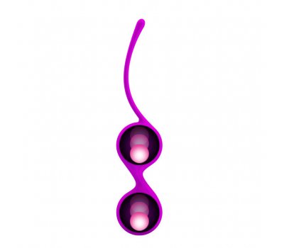 Вагинальные шарики со смещённым центром тяжести Pretty Love Kegel Tighten Up I, пурпурные Вагинальные шарики со смещённым центром тяжести Pretty Love Kegel Tighten Up I, пурпурные