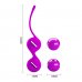 Вагинальные шарики со смещённым центром тяжести Pretty Love Kegel Tighten Up I, пурпурные Вагинальные шарики со смещённым центром тяжести Pretty Love Kegel Tighten Up I, пурпурные