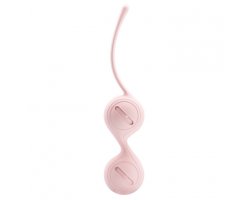 Вагинальные шарики со смещённым центром тяжести Pretty Love Kegel Tighten Up I, нежно-розовые-foto5