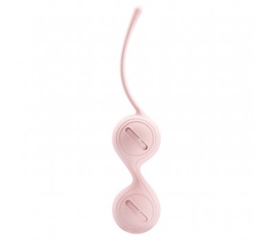 Вагинальные шарики со смещённым центром тяжести Pretty Love Kegel Tighten Up I, нежно-розовые Вагинальные шарики со смещённым центром тяжести Pretty Love Kegel Tighten Up I, нежно-розовые