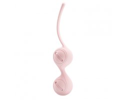 Вагинальные шарики со смещённым центром тяжести Pretty Love Kegel Tighten Up I, нежно-розовые-foto4