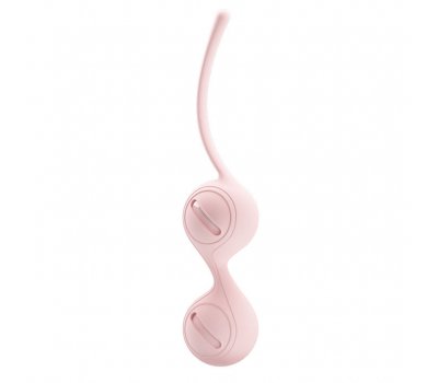 Вагинальные шарики со смещённым центром тяжести Pretty Love Kegel Tighten Up I, нежно-розовые Вагинальные шарики со смещённым центром тяжести Pretty Love Kegel Tighten Up I, нежно-розовые