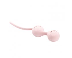 Вагинальные шарики со смещённым центром тяжести Pretty Love Kegel Tighten Up I, нежно-розовые-foto3
