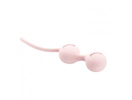 Вагинальные шарики со смещённым центром тяжести Pretty Love Kegel Tighten Up I, нежно-розовые-foto3