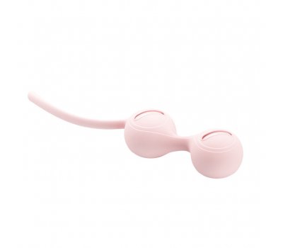 Вагинальные шарики со смещённым центром тяжести Pretty Love Kegel Tighten Up I, нежно-розовые Вагинальные шарики со смещённым центром тяжести Pretty Love Kegel Tighten Up I, нежно-розовые