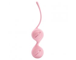 Вагинальные шарики со смещённым центром тяжести Pretty Love Kegel Tighten Up I, розовые-foto5