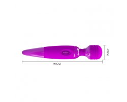 Вибромассажер с мощной вибрацией Pretty Love Power Wand розовый, Ø 4,3 см-foto4