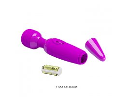 Вибромассажер с мощной вибрацией Pretty Love Power Wand розовый, Ø 4,3 см-foto3