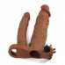 Удлиняющая вибронасадка для двойного проникновения Pleasure X Tender Vibrating Double, 19 см и 15,5 см Удлиняющая вибронасадка для двойного проникновения Pleasure X Tender Vibrating Double, 19 см и 15,5 см
