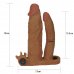 Удлиняющая вибронасадка для двойного проникновения Pleasure X Tender Vibrating Double, 19 см и 15,5 см Удлиняющая вибронасадка для двойного проникновения Pleasure X Tender Vibrating Double, 19 см и 15,5 см