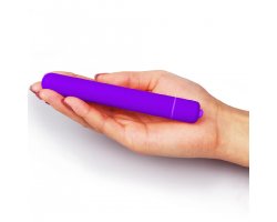 Мини-вибратор вибратор X-Basic с 10 режимами фиолетовый, 13 см, Ø 1,7 см-foto2