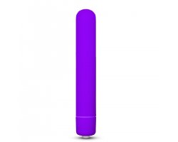 Мини-вибратор вибратор X-Basic с 10 режимами фиолетовый, 13 см, Ø 1,7 см-foto3