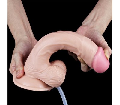 Фаллос с мошонкой Squirt Extreme Dildo с имитацией семяизвержения, 22,8 см, Ø 4,4 см Фаллос с мошонкой Squirt Extreme Dildo с имитацией семяизвержения, 22,8 см, Ø 4,4 см