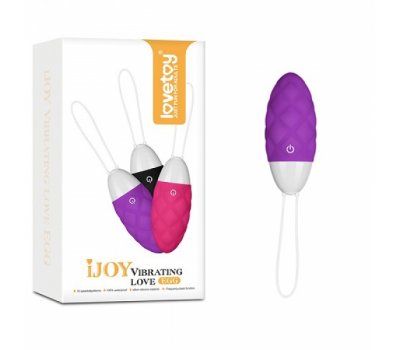 Фиолетовое виброяйцо IJOY Vibrating Love 8,1 см, Ø 3,4 см Фиолетовое виброяйцо IJOY Vibrating Love 8,1 см, Ø 3,4 см
