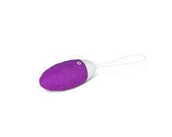 Фиолетовое виброяйцо IJOY Vibrating Love 8,1 см, Ø 3,4 см-foto5