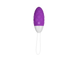 Фиолетовое виброяйцо IJOY Vibrating Love 8,1 см, Ø 3,4 см-foto4