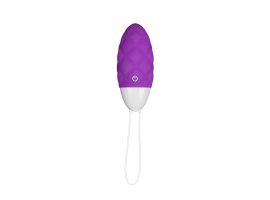 Фиолетовое виброяйцо IJOY Vibrating Love 8,1 см, Ø 3,4 см-foto3