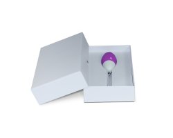 Фиолетовое виброяйцо IJOY Vibrating Love 8,1 см, Ø 3,4 см-foto3
