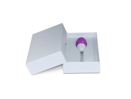 Фиолетовое виброяйцо IJOY Vibrating Love 8,1 см, Ø 3,4 см-foto3