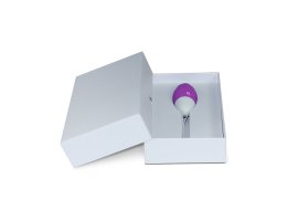 Фиолетовое виброяйцо IJOY Vibrating Love 8,1 см, Ø 3,4 см-foto4