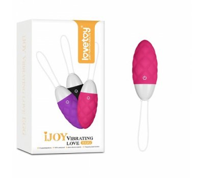 Розовое виброяйцо IJOY Vibrating Love 8,1 см, Ø 3,4 см Розовое виброяйцо IJOY Vibrating Love 8,1 см, Ø 3,4 см