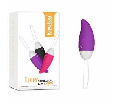 Фиолетовое виброяйцо IJOY Vibrating Love Egg 8,1 см, Ø 3,4 см Фиолетовое виброяйцо IJOY Vibrating Love Egg 8,1 см, Ø 3,4 см