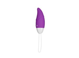 Фиолетовое виброяйцо IJOY Vibrating Love Egg 8,1 см, Ø 3,4 см-foto2