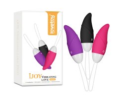 Фиолетовое виброяйцо IJOY Vibrating Love Egg 8,1 см, Ø 3,4 см-foto3