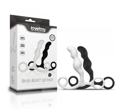 Массажер простаты Ultimate Silicone P-spot Teaser белый 9 см, Ø 2,2 см Массажер простаты Ultimate Silicone P-spot Teaser белый 9 см, Ø 2,2 см
