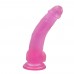 Фаллос на присоске Jelly Studs Crystal Dildo Large розовый