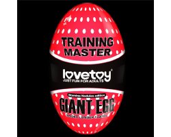 Мастурбатор большое красное яйцо Giant Egg Stamina Nodules Edition-foto6
